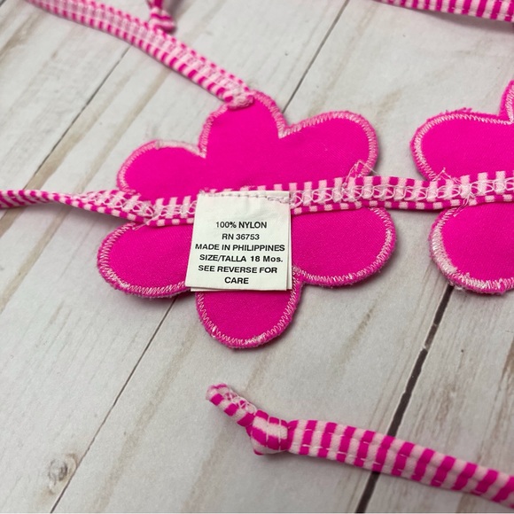 Flower Bikini Top Size 18M - Picture 6 of 7